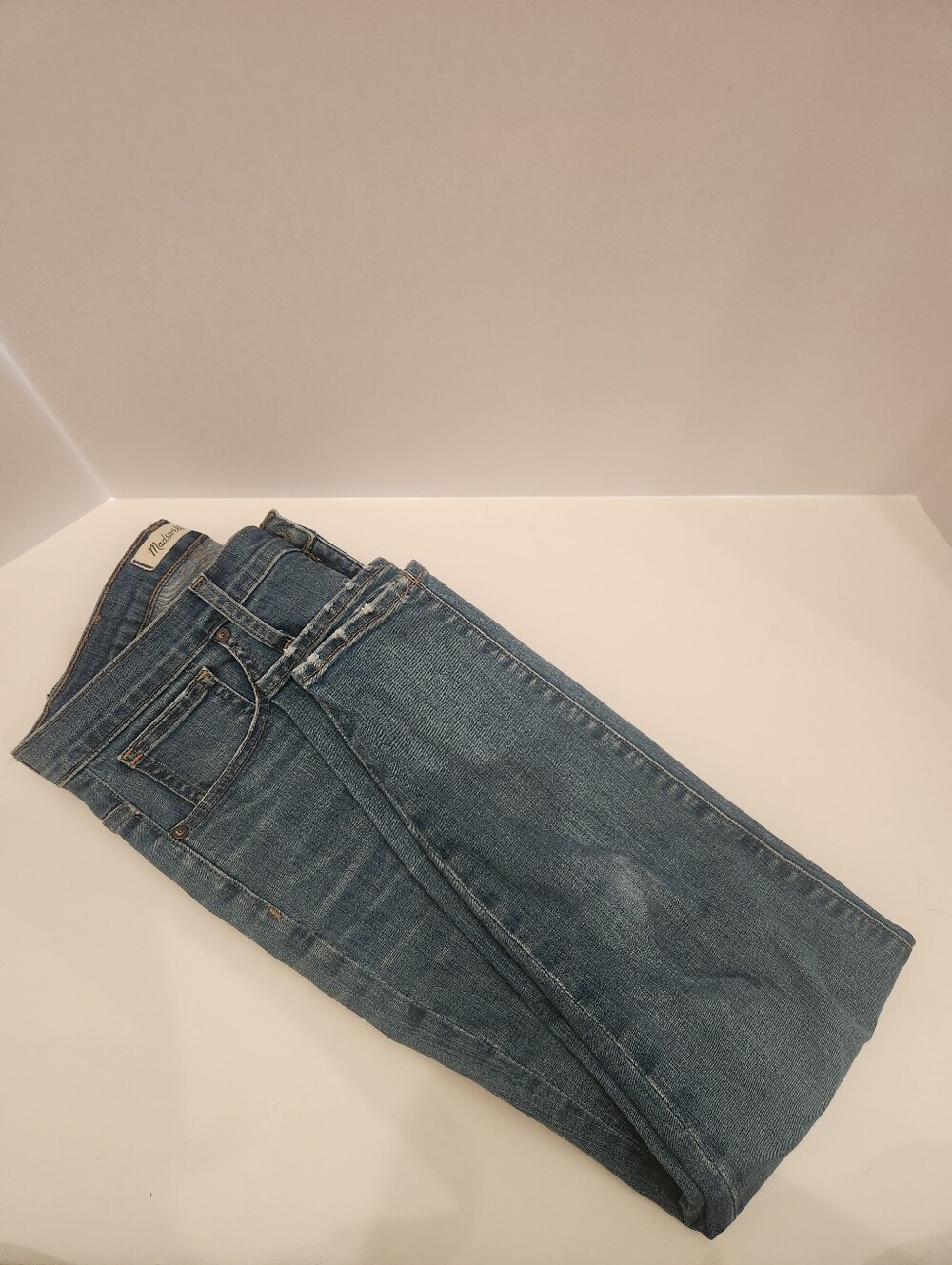 Madewell 11' High-Rise Skinny Jeans Petite Midwash Blue